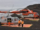 Helicópteros de la Fuerza Aérea se sumaron a la Campaña Antártica