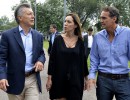 El presidente Macri visitó una colonia de vacaciones en el municipio de San Martín