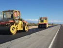 Vialidad trabaja en la repavimentación de la Ruta Nacional 74 en La Rioja