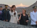 Mauricio Macri y Michelle Bachelet, en un acto por los 200 años de la batalla de Chacabuco