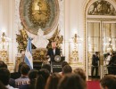 El Presidente dio una conferencia de prensa en Casa Rosada