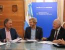 Inician plan hídrico que beneficiará a 170 mil habitantes de Córdoba y Santa Fe
