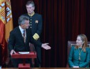 Mauricio Macri habló ante el Parlamento español