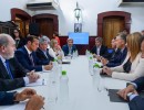 El presidente Mauricio Macri analizó el Proyecto Patagonia junto a gobernadores de esa región