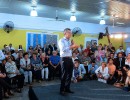 Macri, en un centro de jubilados de San Luis