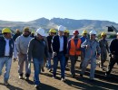 Macri recorrió las obras en el aeropuerto de San Martín de los Andes