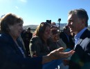 Macri recorrió las obras en el aeropuerto de San Martín de los Andes