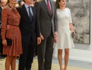 El Presidente y la Primera Dama recorrieron la Feria ARCOmadrid
