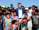 El presidente Macri entregó viviendas en Santa Fe