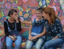 Juliana Awada se reunió con un grupo de jóvenes mujeres en la Casa del Futuro