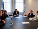 El presidente Macri recibió a autoridades del laboratorio británico GSK