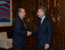 El Presidente recibió al canciller de Brasil