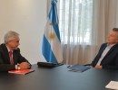 Mauricio Macri recibió al expresidente chileno Sebastián Piñera