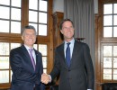 El Presidente se reunió con el Primer Ministro de los Países Bajos