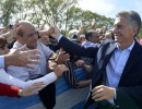 Mauricio Macri visitó la fábrica de helicópteros Cicaré