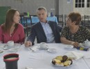 El Presidente compartió un encuentro con mujeres voluntarias 
