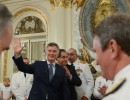 Macri entregó los sables a los oficiales superiores ascendidos de las FFAA