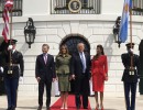 Macri fue recibido por el presidente de los Estados Unidos