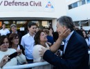 El presidente Macri recorrió un centro del servicio SAME Provincia en el municipio de Lanús