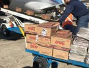 El Gobierno envió 5000 kilos de alimentos a Comodoro, declarada “zona de desastre”