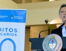 El Presidente presentó nuevos créditos hipotecarios a 30 años