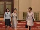 Juliana Awada se reunió con la primera dama de China, Peng Liyuan