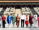 Invitada por la Primera Dama china, Juliana Awada recorrió la Ciudad Prohibida