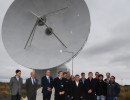 El Presidente recorrió un centro científico que la Agencia Espacial Europea tiene en Mendoza