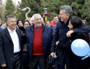 Macri visitó un pueblo que accedió por primera vez a Internet