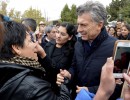 Macri visitó un pueblo que accedió por primera vez a Internet