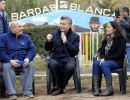 Macri visitó un pueblo que accedió por primera vez a Internet
