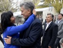 Macri visitó un pueblo que accedió por primera vez a Internet