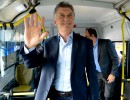 El Presidente encabezó la inauguración del Metrobus de Santa Fe