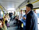 El Presidente encabezó la inauguración del Metrobus de Santa Fe