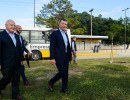 El Presidente encabezó la inauguración del Metrobus de Santa Fe