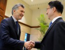 Macri: Serán muy bienvenidas las empresas chinas que quieran participar de licitaciones