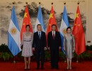 Mauricio Macri fue recibido por Xi Jinping en el Gran Palacio del Pueblo