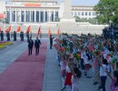 Mauricio Macri fue recibido por Xi Jinping en el Gran Palacio del Pueblo