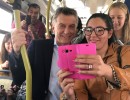 El Presidente inauguró el metrobus de La Matanza