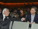 El presidente Macri asistió a la gala de reapertura del Teatro San Martín