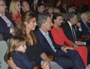 Mauricio Macri y Juliana Awada participaron de la gala de reapertura del Teatro San Martín