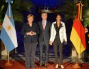 El Presidente ofreció una cena en honor de la canciller Merkel