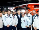 El presidente Macri visitó el Salón Internacional del Automóvil