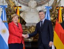 El Presidente recibió a la canciller de Alemania