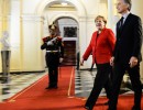 El Presidente recibió a la canciller de Alemania