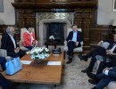 Macri recibió a la presidenta para América de la empresa automotriz BYD