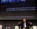 El Presidente se reunió en Chile con empresarios y con jóvenes emprendedores