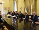 El Presidente recibió a empresarios de importantes empresas mineras