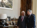 El presidente Macri recibió al primer ministro de Portugal 