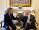 El presidente Macri recibió al primer ministro de Portugal 